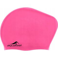 Aquafeel Swimming cap silicone AQUAFEEL 30404 43 purple long hair