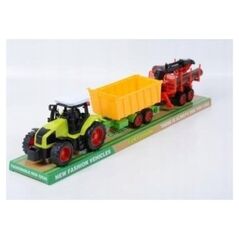 Gazelo Traktor z maszynami rolniczymi