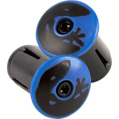 Lizard Skins Korki do kierownicy LIZARDSKINS Road Bar End Plugs - Cobalt Blue para (NEW)