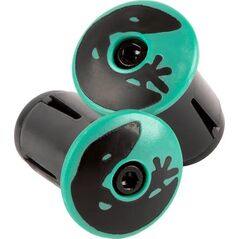 Lizard Skins Korki do kierownicy LIZARDSKINS Road Bar End Plugs - Celeste Green para (NEW)