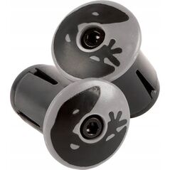 Lizard Skins Korki do kierownicy LIZARDSKINS Road Bar End Plugs - Cool Gray para (NEW)