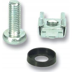 MicroConnect Set of Captive Nuts 20 x M6