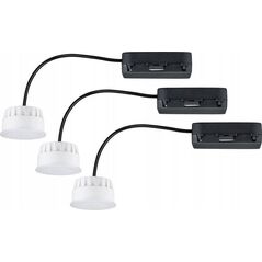 Paulmann Επιλέξτε φωτιστικό οροφής, 3 τεμ. Coin WhiteSwitch LED 3x6,5W 620lm 2700K 51mm Πλαστικό 8680619 4000870924785