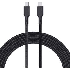Kabel USB Aukey USB-C - USB-C 1 m Czarny (CB-KCC101)