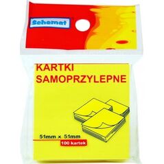 Post-it Karteczki samoprzylepne 51x51mm 100szt