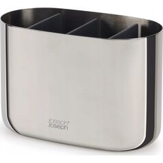 Joseph Joseph Joseph Joseph EasyStore Luxe Large Toothbrush Caddy St. Steel
