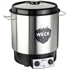 Jata WECK Preserving Cooker Stainless Steel with Clock