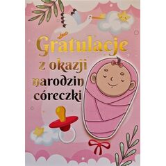 Yeku Karnet Narodziny dziewczynka