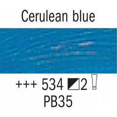 Talens Van Gogh Oil Colour Tube Cerulean Blue 534