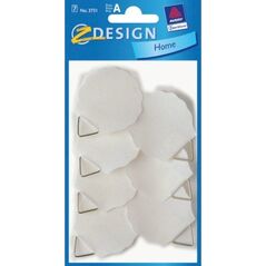 Avery Zweckform AVERY Zweckform Bildaufhänger selbstklebend 40 mm x 40 mm weiß