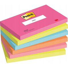 Post-it Post-It 7100259224, Rectangle, Blue, Green, Orange, Pink, Paper, Poptimistic, 127 mm, 76 mm