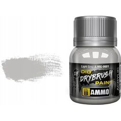 Vallejo Ammo: DIO Drybrush - Light Grey