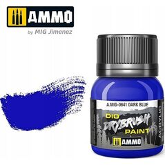 Vallejo Ammo: DIO Drybrush - Dark Blue