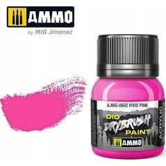 Vallejo Ammo: DIO Drybrush - Vivid Pink 