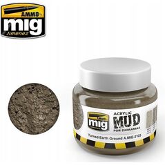 Vallejo Ammo: Acrylic Mud for Dioramas - Turned Earth Ground (250 ml)
