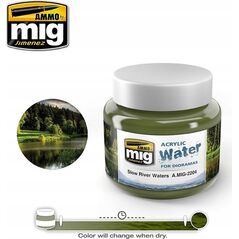 Vallejo Ammo: Acrylic Water - Slow River Waters (250 ml)