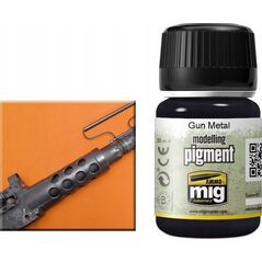 Vallejo Ammo: Modelling Pigment - Gun Metal (35 ml)