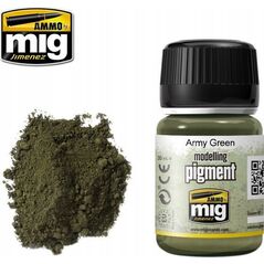 Vallejo Ammo: Modelling Pigment - Army Green (35 ml)