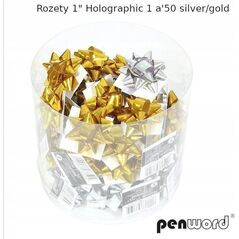 Polsirhurt Rozety holographic (50szt)