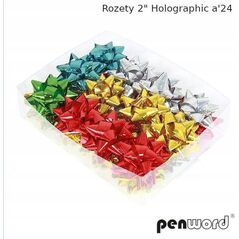 Polsirhurt Rozety holographic (24szt)