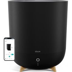 Nawilżacz powietrza Duux Duux | Smart Humidifier | Neo | Water tank capacity 5 L | Suitable for rooms up to 50 m² | Ultrasonic | Humidification capacity 500 ml/hr | Black