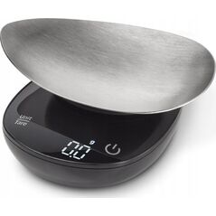 Waga kuchenna Caso Caso | Precision Weighing Scale | FinoCompact | Maximum weight (capacity) 0.5kg | Graduation 1 g | Ekranas type LED | Juodas/Stainless Steel