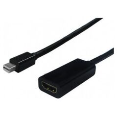 Adapter AV Secomp Cableadapter, v1.2, MiniDP M - HDMI F