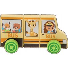 Trefl Zabawka drewniana - School Bus TREFL