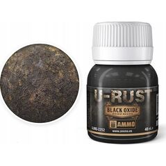 Vallejo Ammo: U-Rust - Black Oxide (40 ml)
