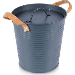 Jata Wiaderko do lodu metalowe szare 3,3 l