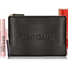 L OREAL Atelier Kit Set L'Oreal Paris: Lash Paradise, Volumizing & Lengthening, Mascara, Extra Black, 6.4 ml + Paradise, Kajal Eye Pencil, 1.2 g + Makeup Bag, Black For Women
