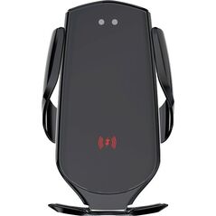 MaxLife  Maxlife Uchwyt Samochodowy Do Kratki Mxch-08 Automatyczny Z Indukcją Czarny 15W