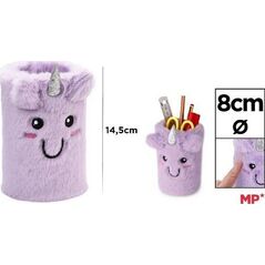 Piórnik BT21 Pojemnik pluszowy na przybory szkolne Unicorn