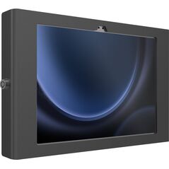 Uchwyt Compulocks Compulocks Galaxy Tab S9/S9FE 10.9" Apex Secured Enclosure Wall Mount - Gehause - tragbare, freiliegende Front-/Ruckkamera und Sensoren - fur Tablett - verriegelbar - Metallrahmen - Schwarz - Bildschirmgrosse: 22.1 cm (10.9") - auf Boden