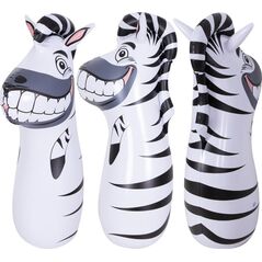JiLong WOREK BOKSERSKI DMUCHANY ANIMAL 53089 ZEBRA