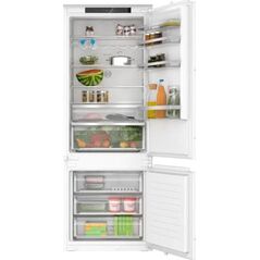 Lodówka Bosch Bosch Šaldytuvas | KBN96VSE0 | Energy efficiency class E | Built-in | Combi | Height 193.5 cm | No Frost system | Šaldytuvas net capacity 285 L | Šaldiklis net capacity 98 L | 34 dB | Baltas
