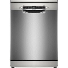Zmywarka Bosch Dishwasher | SMS4HVI00E | Free standing | Width 60 cm | Number of place settings 14 | Number of programs 6 | Energy efficiency class D | Display | AquaStop function | Silver inox
