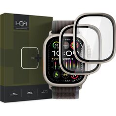 Hofi SZKŁO HARTOWANE HOFI GLASS RING 2-PACK APPLE WATCH ULTRA 1 / 2 (49 MM) TITANIUM