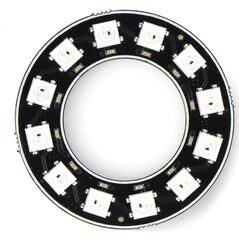 Raspberry Pi Pierścień LED RGB WS2812-12 - 47mm - DFRobot DFR0888-12}