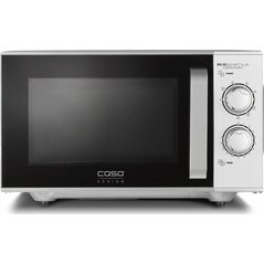 Kuchenka mikrofalowa Caso Caso | Ceramic Microwave Oven with Grilis | MG 25 Ecostyle | Free standing | 25 L | 900 W | Grilis | Sidabrinis