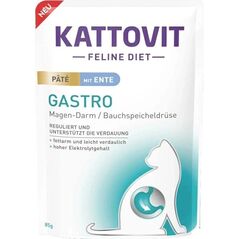 Kattovit Kattovit Gastro Karma dla Kota Na Trawienie Kaczka 85g