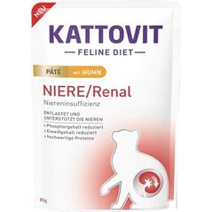 Kattovit Kattovit Renal Karma dla Kota Na Nerki Kurczak 85g