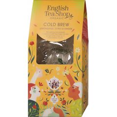 English Tea Shop English Tea Shop, Herbata BIO, seria COLD BREW, Trawa cytrynowa, Cytrusy & Imbir, 7 piramidek