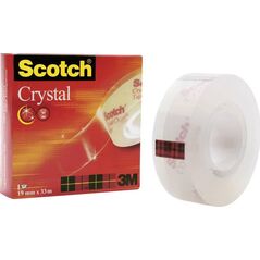 Scotch Scotch 7100027387, 33 m, Transparent, Polypropylene, Cardboard, Glass, Metal, Paper, Glossy, 2.54 cm, Box