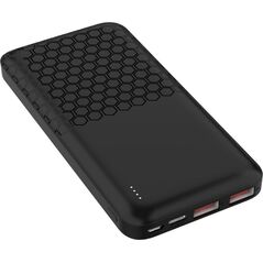 Platinet Platinet power bank 10000mAh PD QC, black (45931)