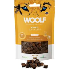 WOOLF  Woolf Soft Cubes Monoprotein Rabbit 100g