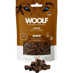WOOLF  Woolf Soft Cubes Monoprotein Horse 100g