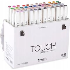 Tombow Touch Brush Marker 48stk i gaveæske