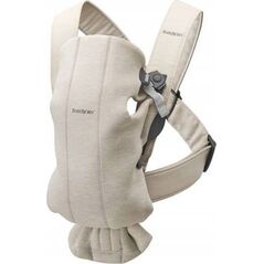 BabyBjorn BABYBJORN nešioklė MINI 3D JERSEY, light beige, 021087