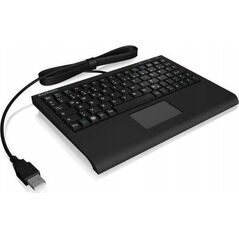 Podkładka Keysonic KeySonic ACK-3410 klawiatura USB QWERTZ Niemiecki Czarny